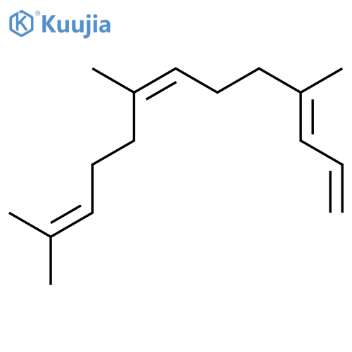 1,3,7,11-Tridecatetraene, 4,8,12-trimethyl-, (E,Z)- structure