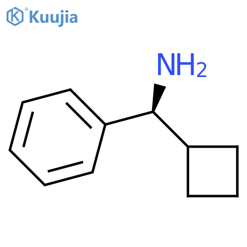 (S)-cyclobutyl(phenyl)methanamine structure