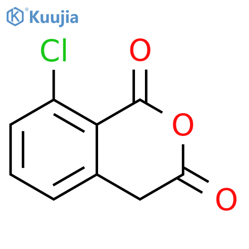 8-chloro-3,4-dihydro-1H-2-benzopyran-1,3-dione structure