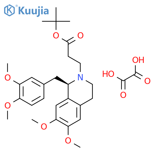 (R)-tert-Butyl-N-butanoate Norlaudanosine Oxalate structure