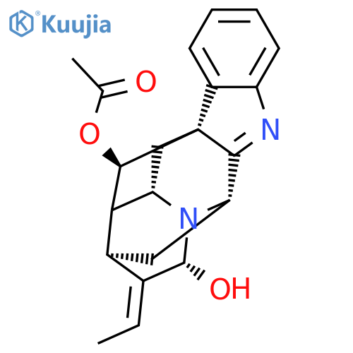 Ajmalan-17,21-diol,1,2,19,20-tetradehydro-1-demethyl-, 17-acetate (9CI) structure