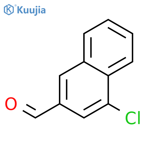 2-Naphthalenecarboxaldehyde, 4-chloro- structure