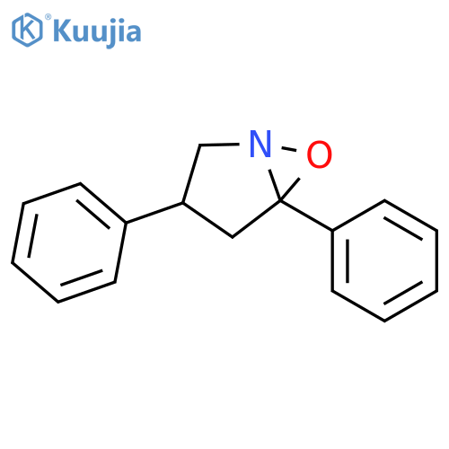 6-Oxa-1-azabicyclo[3.1.0]hexane, 3,5-diphenyl- structure