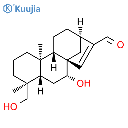 Kaur-15-en-17-al,7,18-dihydroxy-, (4b,7a)- structure