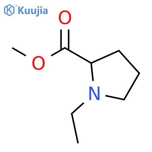 Methyl 1-ethylpyrrolidine-2-carboxylate structure