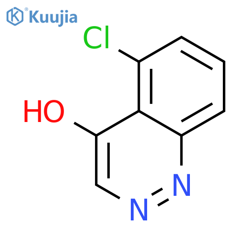4-Cinnolinol, 5-chloro- structure
