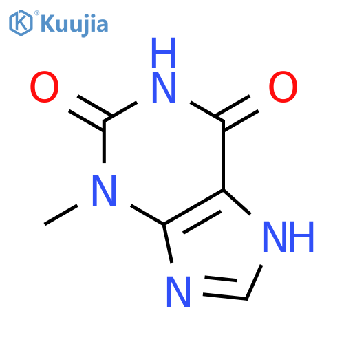 3-Methylxanthine structure