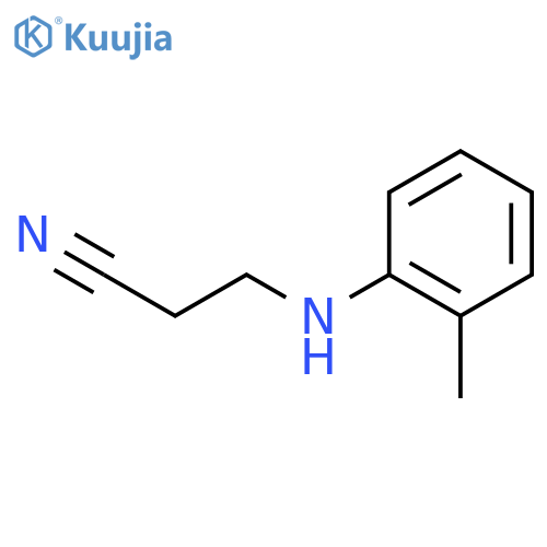 3-O-Tolylaminopropionitrile structure