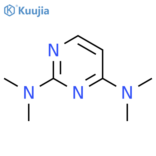 2,4-Pyrimidinediamine,N2,N2,N4,N4-tetramethyl- structure