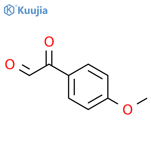 Benzeneacetaldehyde,4-methoxy-a-oxo- structure