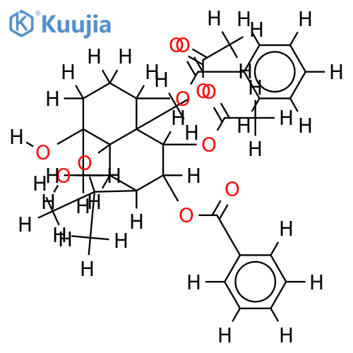 1,8-Dibenzoyl,9,14-di-Ac-(1alpha,4beta,6beta,8beta,9alpha)-1,4,6,8,9,14-Hexahydroxydihydro-beta-agarofuran structure
