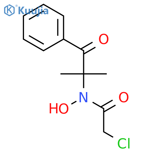 ACETAMIDE, 2-CHLORO-N-(1,1-DIMETHYL-2-OXO-2-PHENYLETHYL)-N-HYDROXY- structure