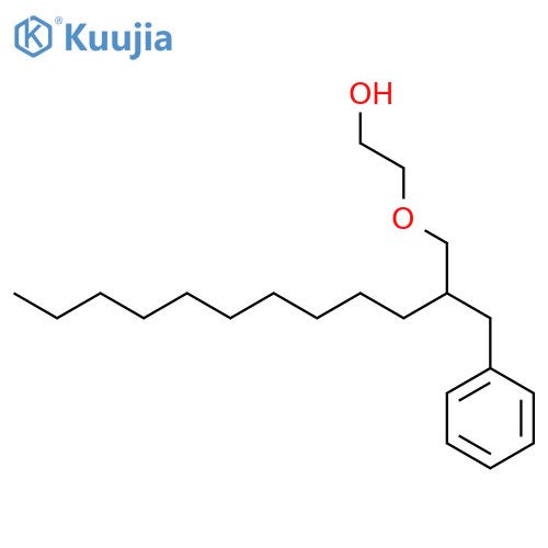 Ethanol, 2-[[2-(phenylmethyl)dodecyl]oxy]- structure