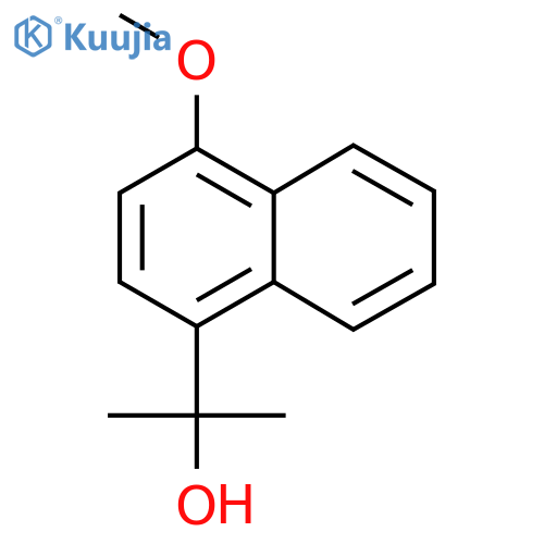 2-(4-methoxynaphthalen-1-yl)propan-2-ol structure