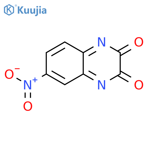 6-Nitroquinoxaline-2,3-dione structure