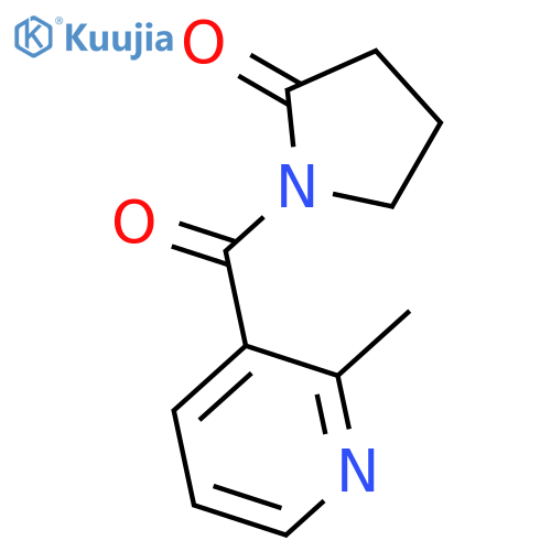 2-Methyl-3-pyridoyl-2-pyrrolidinone structure