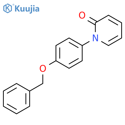 1-(4-Benzyloxyphenyl)pyridin-2(1H)-one structure