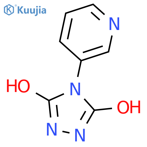 4-(3-Pyridyl)-1,2,4-triazolodone-3,5-dione structure