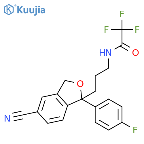 N-Trifluoroacetodidemethyl Citalopram structure