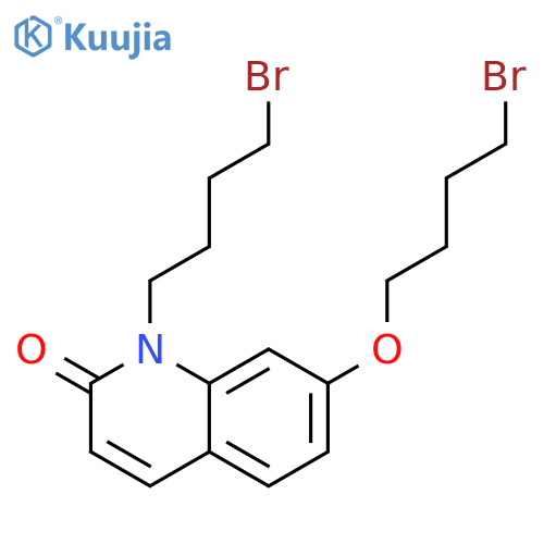 N-(4-Bromobutyl)-7-(4-bromobutoxy)-quinoline-2(1H)-one structure