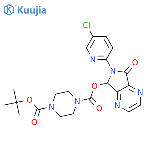 N-Boc-N-desmethyl Zopiclone structure