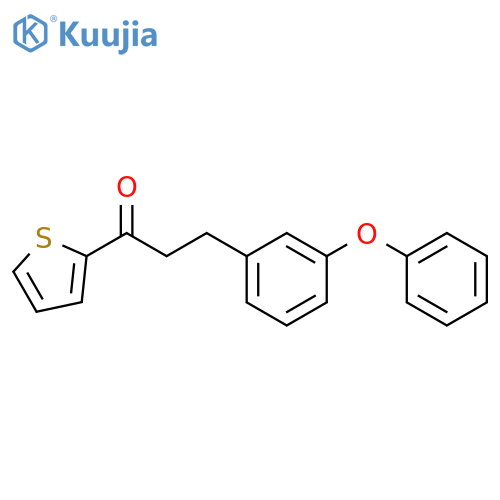 1-Propanone, 3-(3-phenoxyphenyl)-1-(2-thienyl)- structure