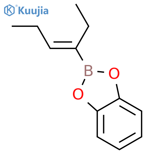 (Z)-2-hydroxyphenyl hydrogen hex-3-en-3-ylboronate structure