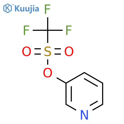 3-Pyridyl Trifluoromethanesulfonate structure