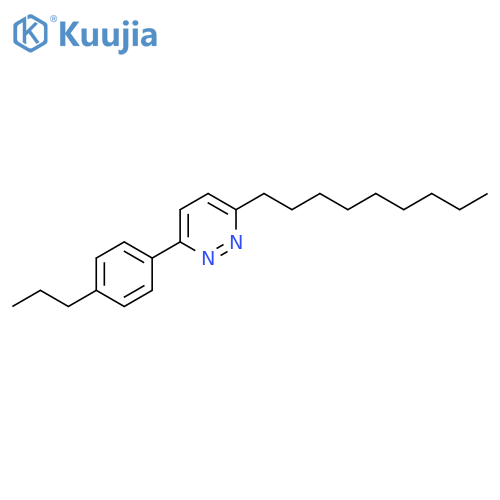 Pyridazine, 3-nonyl-6-(4-propylphenyl)- structure
