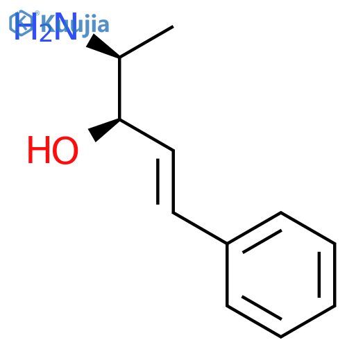1-Penten-3-ol,4-amino-1-phenyl-, (1E,3R,4S)- structure