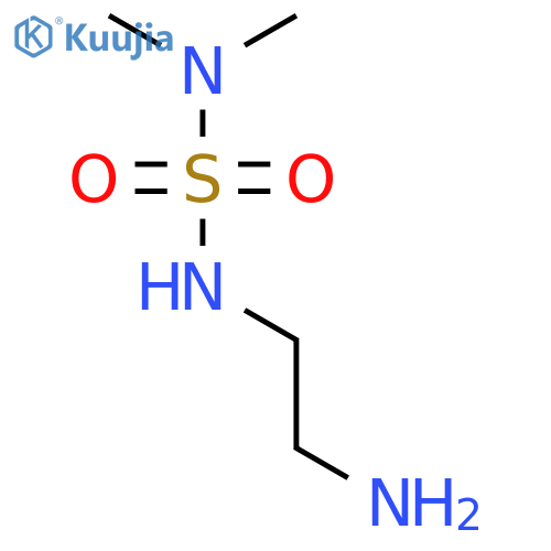(2-aminoethyl)(dimethylsulfamoyl)amine structure