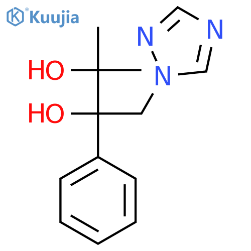 2,3-Butanediol,3-methyl-2-phenyl-1-(1H-1,2,4-triazol-1-yl)- structure