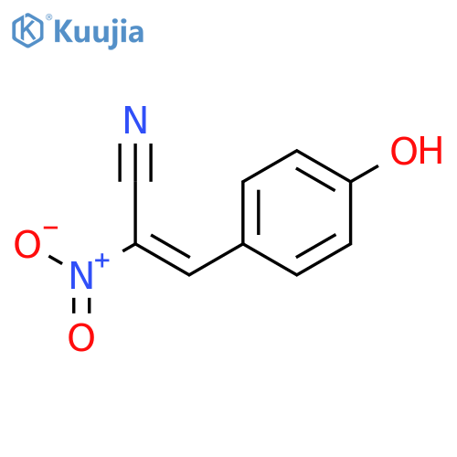 2-Propenenitrile, 3-(4-hydroxyphenyl)-2-nitro- structure