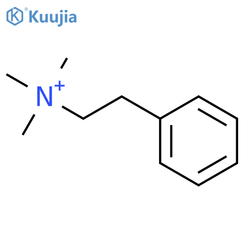 Benzeneethanaminium,N,N,N-trimethyl-, iodide (1:1) structure