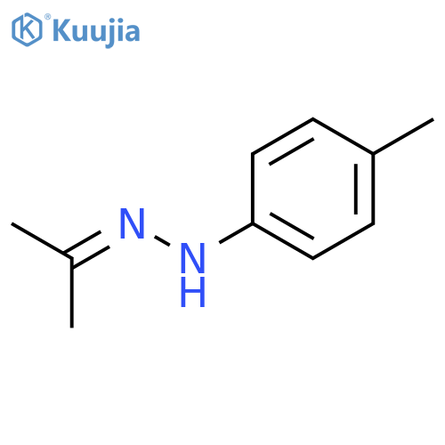 2-Propanone, (4-methylphenyl)hydrazone structure