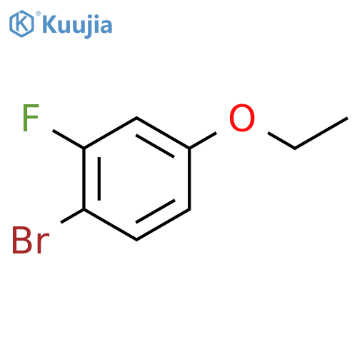 1-Bromo-4-ethoxy-2-fluorobenzene structure