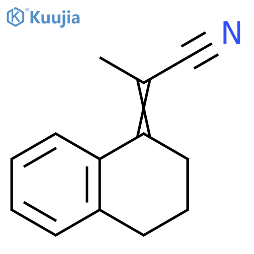 2-(3,4-Dihydro-1(2H)-naphthalenylidene)propanenitrile structure