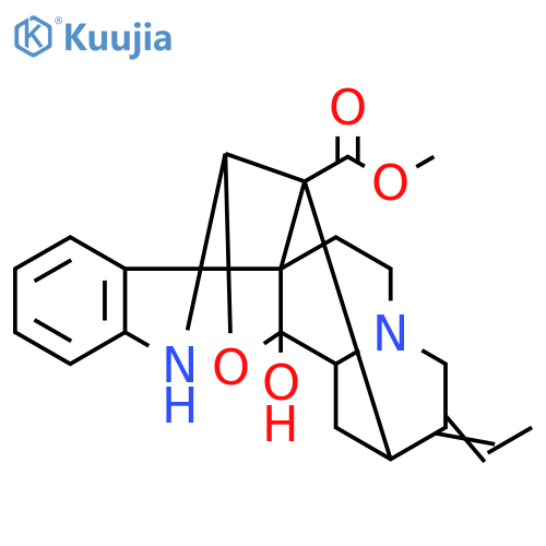 3,6,11b-Metheno-11bH-quinolizino[1,2-d][3,1]benzoxazepine-15-carboxylicacid, 2-ethylidene-1,2,3,4,4a,4b,6,7,12,13-decahydro-4b-hydroxy-, methyl ester,(2Z,3S,4aS,4bS,6S,11bS,15R)- (9CI) structure