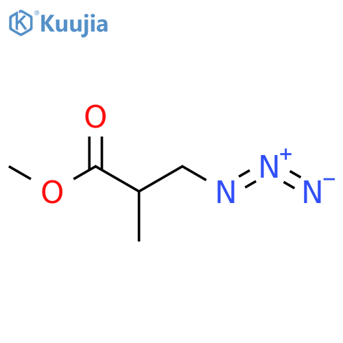 Propanoic acid,3-azido-2-methyl-, methyl ester, (2S)- structure