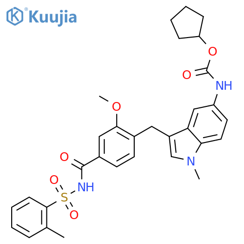 Zafirlukast structure