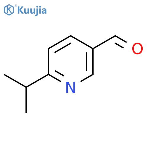 6-(propan-2-yl)pyridine-3-carbaldehyde structure