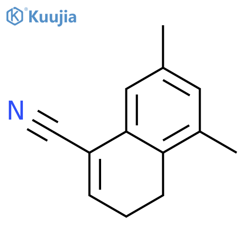 1-Naphthalenecarbonitrile, 3,4-dihydro-5,7-dimethyl- structure