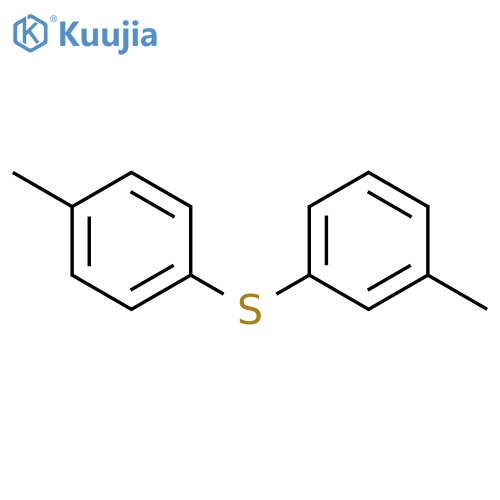 Benzene, 1-methyl-3-[(4-methylphenyl)thio]- structure