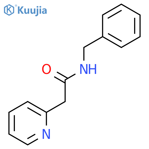 2-Pyridineacetamide, N-(phenylmethyl)- structure