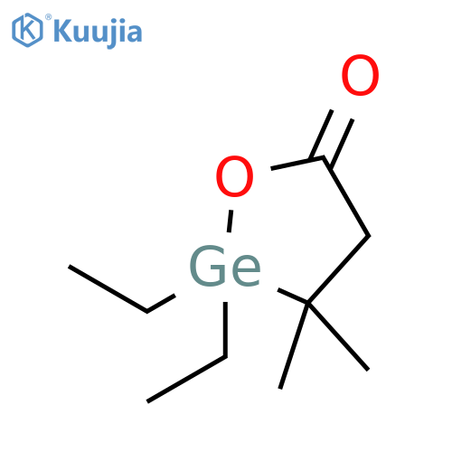 1,2-Oxagermolan-5-one, 2,2-diethyl-3,3-dimethyl- structure