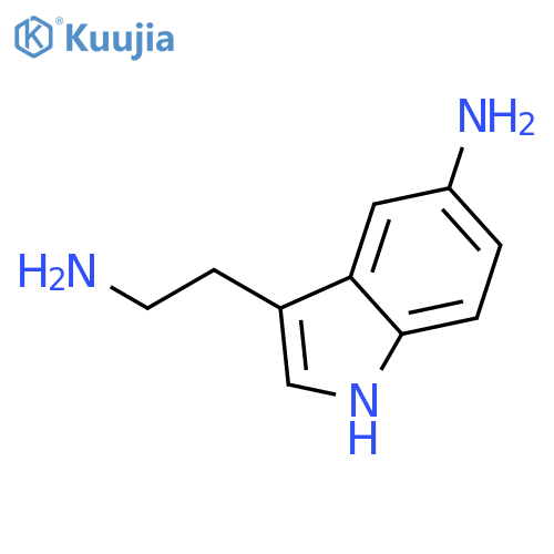 1H-Indole-3-ethanamine,5-amino- structure