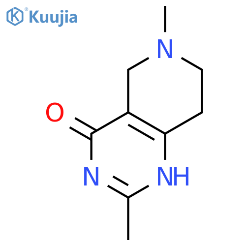 2,6-Dimethyl-3H,4H,5H,6H,7H,8H-pyrido4,3-dpyrimidin-4-one structure