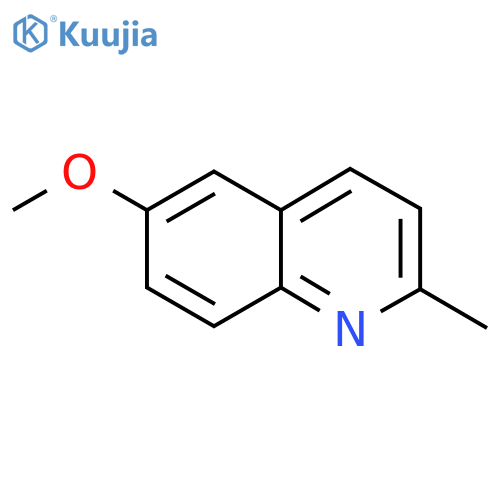 6-Methoxyquinaldine structure