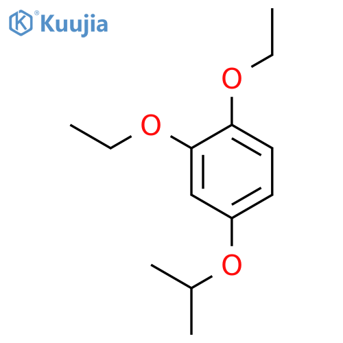 Benzene,1,2-diethoxy-4-(1-methylethoxy)- structure