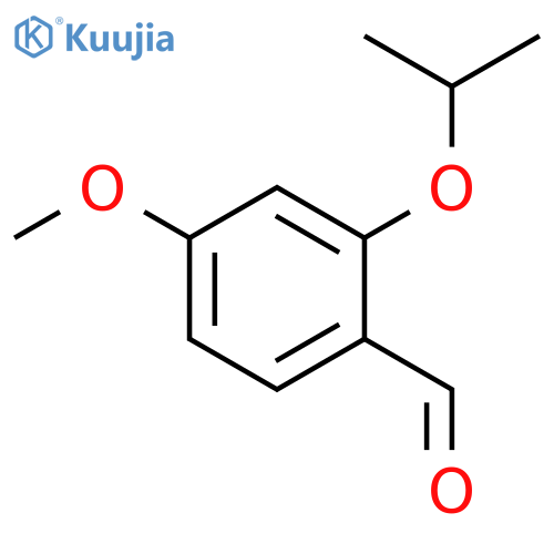 4-Methoxy-2-(propan-2-yloxy)benzaldehyde structure